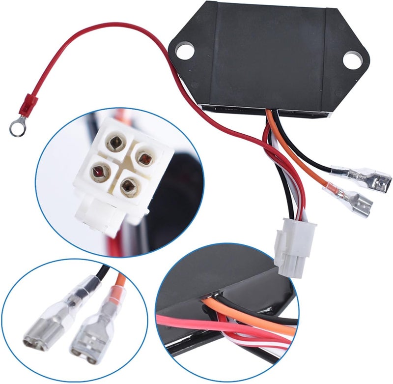 YSMN Golf Cart CDI Ignitor Assembly Replacement for EZGO 4-Cycle MCI Engines 1991-2002 72562-G01 EPIGC107 27746-G01 - Image 2